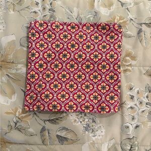 Old Navy Pink and Orange Patterned Bandeau Top